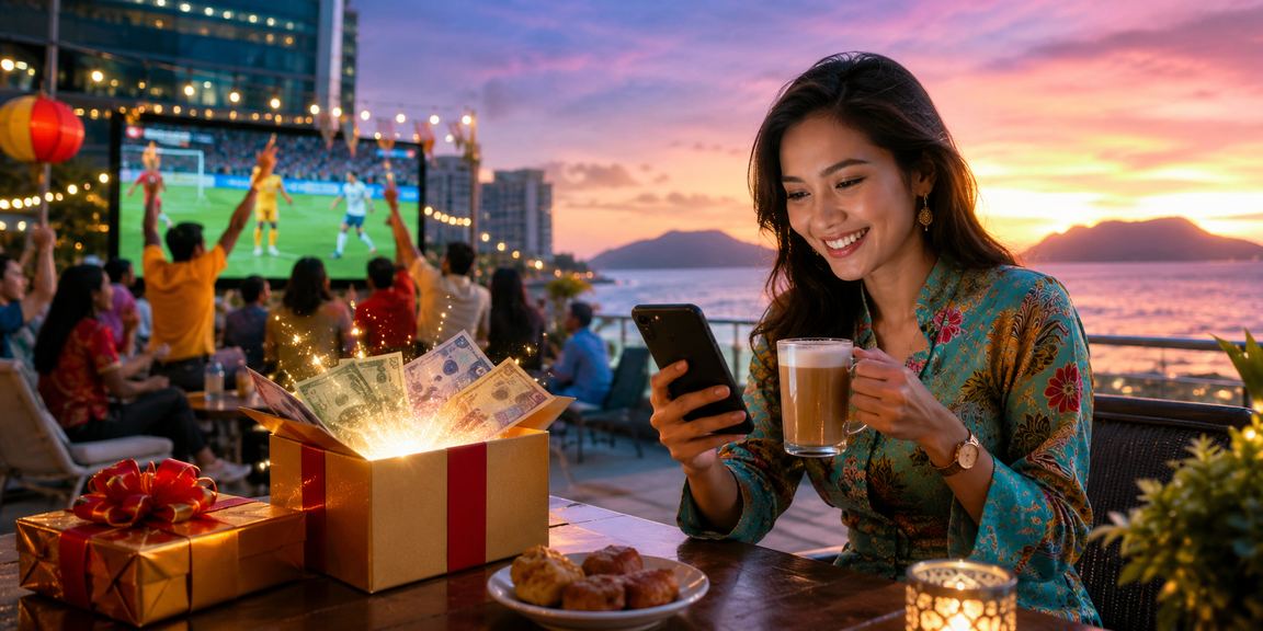 Pertaruhan bola sepak gaya Malaysia di Kota Kinabalu Sabah