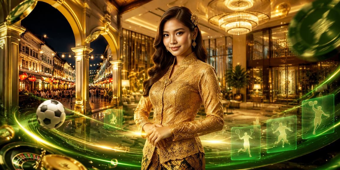 Suasana pertaruhan kasino gaya tempatan di Melaka Malaysia