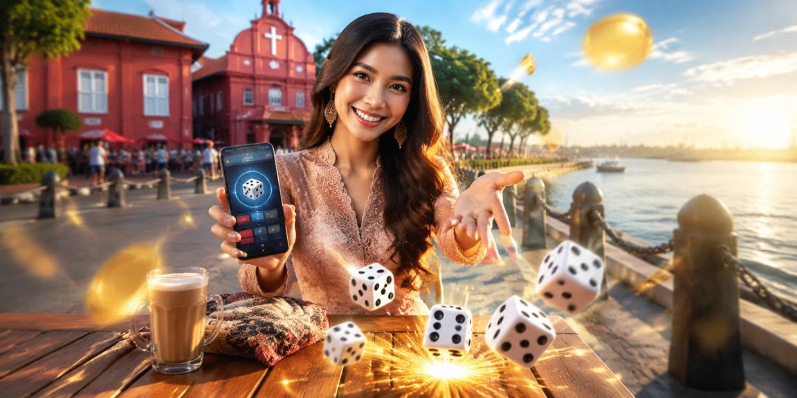 Permainan dadu dan slot mudah alih gaya Malaysia di Melaka
